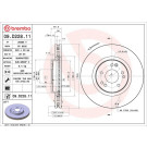 17 481 067 Bremsscheibe VA li | MERCEDES E-Klasse, SL 84-04 | 09.D228.11