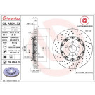 10 481 058 Brembo PREMIUM VA zweiteilig | OPEL Insignia OPC 09 | 09.A804.33