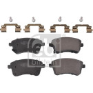 FEBI BILSTEIN Bremsbelagsatz, Scheibenbremse | 116321