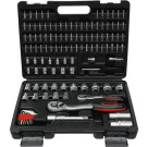BGS Steckschlüssel-Satz Sechskant | Antrieb 6,3 mm (1/4"""") / 12,5 mm (1/2"""") | 115-tlg | 15120
