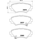 BREMBO Bremsklötze HA | MAZDA 3 13 | P 49 049