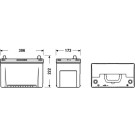 EXIDE Starterbatterie | EA954