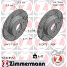 ZIMMERMANN Bremsscheibe | 150.1289.53