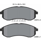 Bremsbelagsatz Mitsubishi P. L200 96-07 | 2387902