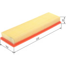 Luftfilter | CITROEN,PEUGEOT | 1457433158