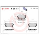 BREMBO Bremsklötze HA | KIA Carens 06 | P 30 040