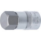 BGS Bit-Einsatz | Antrieb Innenvierkant 12,5 mm (1/2"""") | Innensechskant 24 mm | 5184-H24