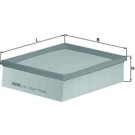 MAHLE Luftfilter | LX 742/2