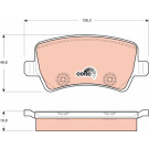 Bremsklötze HA | FORD Galaxy,S-Max,S60,XC60,S80 06 | GDB1685