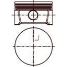 MAHLE Kolben | 028 PI 00126 000