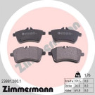 ZIMMERMANN Bremsbeläge