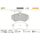 VALEO Bremsbeläge 302609