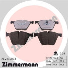 ZIMMERMANN Bremsbeläge 24436.900.1