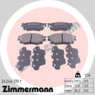 ZIMMERMANN Bremsbeläge