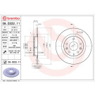 Bremsscheibe HA | MAZDA CX-3 15 | 08.D222.11