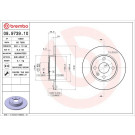 10 482 018 Bremsscheibe HA | OPEL Corsa,Tigra 00 | 08.9739.10