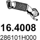 Abgasrohr Flex | HYUNDAI i30 1.4 07 | 16.4008