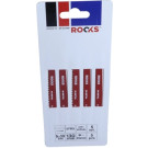 T345XF S"Geblatt Fr Stichs"Ge Bi-Metal, Type T, Stahl & Universal, 5-10 Tpi X 100 mm, Set 5 Stk.