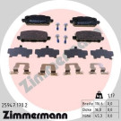 ZIMMERMANN Bremsbeläge