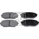 FEBI BILSTEIN Bremsbeläge 16496