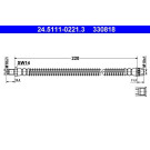 Bremsschlauch | 24.5111-0221.3