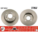 Bremsscheibe Ford P. Escort -90 | DF1652