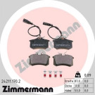 ZIMMERMANN Bremsbeläge
