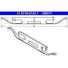 Feder, Bremssattel | 11.8116-0133.1