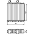 VALEO Heizkörper 811554