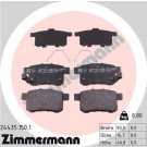 ZIMMERMANN Bremsbeläge 24435.150.1
