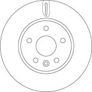 10 481 062 Bremsscheibe VA | OPEL Astra K 15 | DF6819