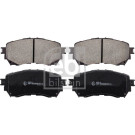 FEBI BILSTEIN Bremsbelagsatz, Scheibenbremse FEBI BILSTEIN Bremsbelagsatz, Scheibenbremse