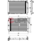 JPN Kühler, Motorkühlung 60C9048-JPN