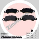 ZIMMERMANN Bremsbeläge 25983.180.1