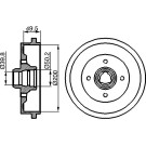 Bremstrommel | AUDI,SEAT,SKODA,VW | 0 986 477 041