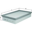 MAHLE Luftfilter LX 296