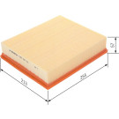 Luftfilter | CHEVROLET,OPEL | 1457433310