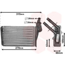 VAN WEZEL Wärmetauscher, Innenraumheizung 43006228