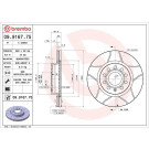 17 481 041M Bremsscheibe VA Brembo Max | AUDI A3,VW Golf,SEAT,SKODA 03 | 09.9167.75
