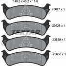 Bremsbelagsatz Ford T. Explorer 4.0-5.0 4Wd 94-01 Mit Sensor | 2362701