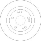 Bremsscheibe | DF6705