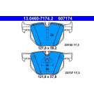 Bremsbelagsatz Bmw T. E60/61 03 | 13.0460-7174.2