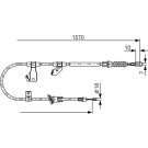 1 987 482 272 Seilzug, Feststellbremse