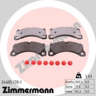 ZIMMERMANN Bremsbeläge