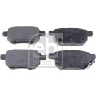 FEBI BILSTEIN Bremsbelagsatz, Scheibenbremse FEBI BILSTEIN Bremsbelagsatz, Scheibenbremse