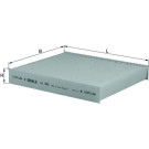 MAHLE Filter, Innenraumluft LA 345