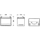 EXIDE Starterbatterie | EA754