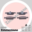 ZIMMERMANN Bremsbeläge 25702.180.1