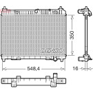 Denso | Kühler, Motorkühlung DRM10113