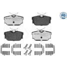 Bremsbelagsatz, Scheibenbremse | 025 232 2417/PD